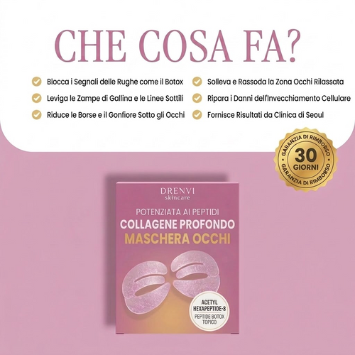 DRENVI | Patch Occhi al Collagene